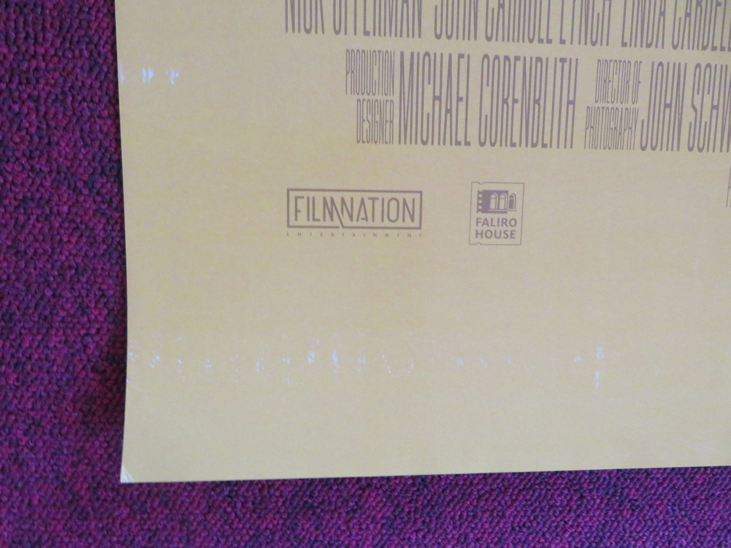 THE FOUNDER US ONE SHEET ROLLED POSTER MICHAEL KEATON LAURA DERN 2016 Rendezvous Cinema Movie posters