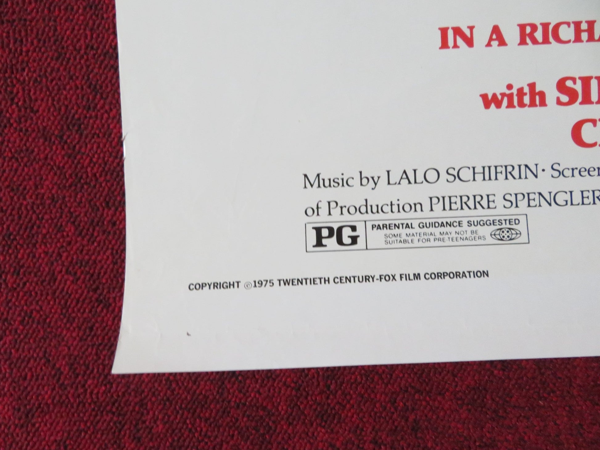 THE FOUR MUSKETEERS FOLDED US ONE SHEET POSTER OLIVER REED RAQUEL WELCH 1975 Rendezvous Cinema Movie posters