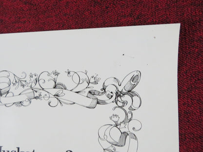 THE FOUR MUSKETEERS FOLDED US ONE SHEET POSTER OLIVER REED RAQUEL WELCH 1975 Rendezvous Cinema Movie posters