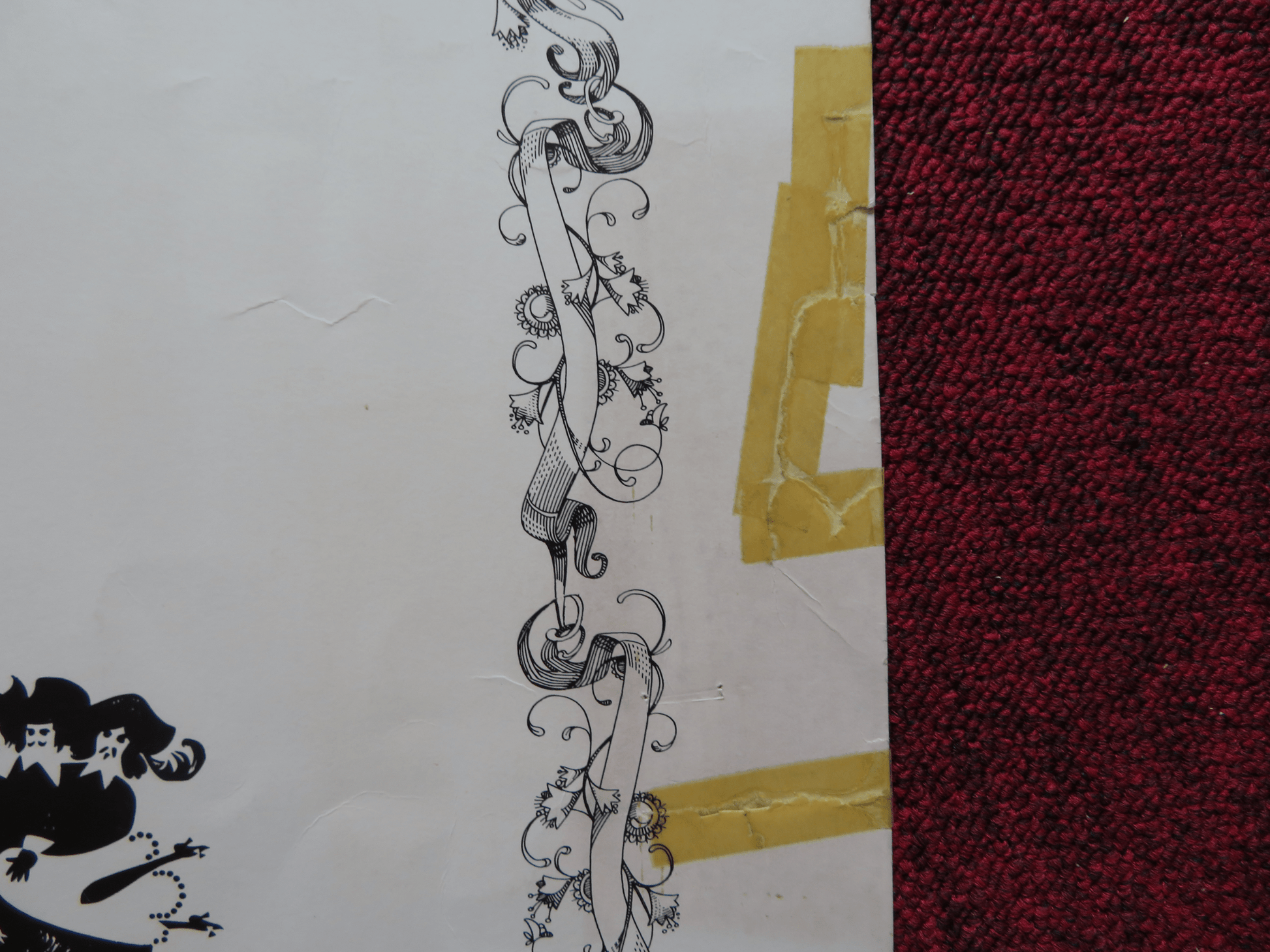 THE FOUR MUSKETEERS: MILADY'S REVENGE US HALF SHEET (22"x 28") POSTER 1975 Rendezvous Cinema Movie posters