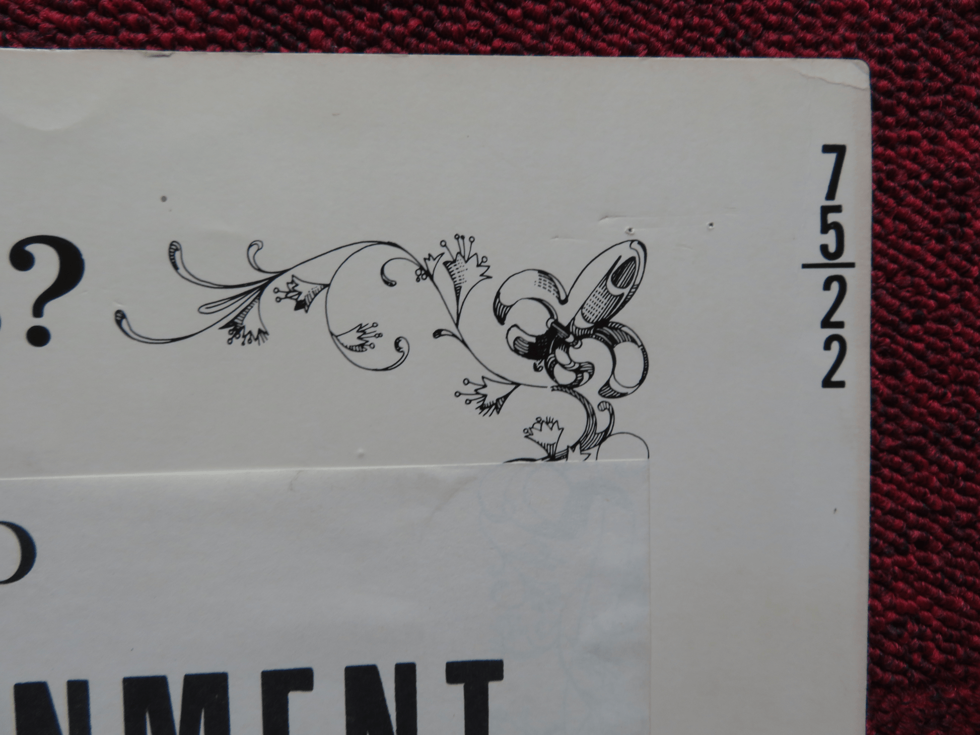 THE FOUR MUSKETEERS: MILADY'S REVENGE US HALF SHEET (22"x 28") POSTER 1975 Rendezvous Cinema Movie posters