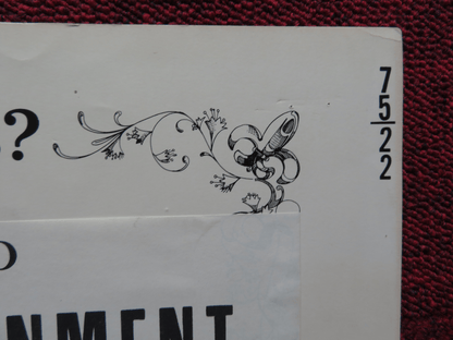 THE FOUR MUSKETEERS: MILADY'S REVENGE US HALF SHEET (22"x 28") POSTER 1975 Rendezvous Cinema Movie posters