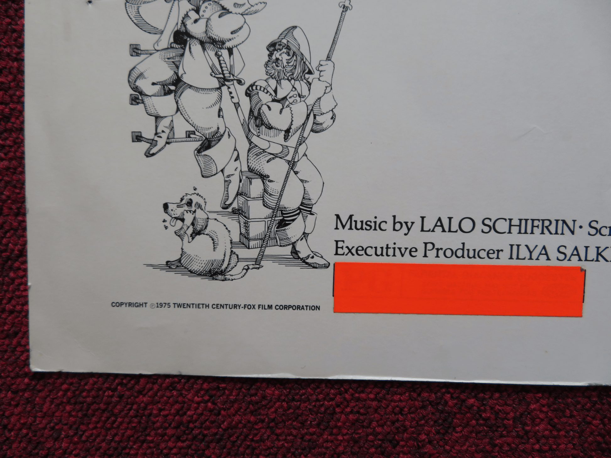 THE FOUR MUSKETEERS: MILADY'S REVENGE US HALF SHEET (22"x 28") POSTER 1975 Rendezvous Cinema Movie posters