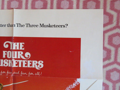 THE FOUR MUSKETEERS STYLE C FOLDED US ONE SHEET POSTER CHRISTOPHER LEE 1975 Movie posters
