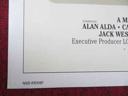 THE FOUR SEASONS FOLDED US ONE SHEET POSTER ALAN ALDA CAROL BURNETT 1981 Rendezvous Cinema Movie posters