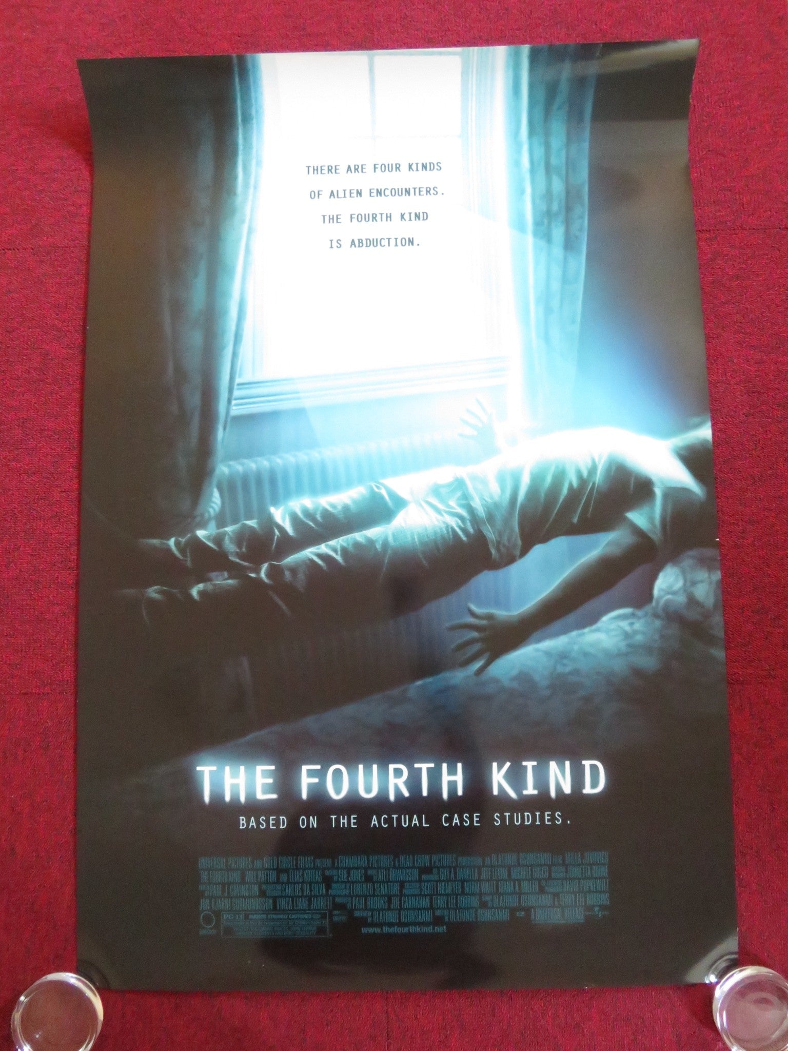 THE FOURTH KIND US ONE SHEET ROLLED POSTER MILLA JOVOVICH WILL PATTON 2009 Rendezvous Cinema Movie posters
