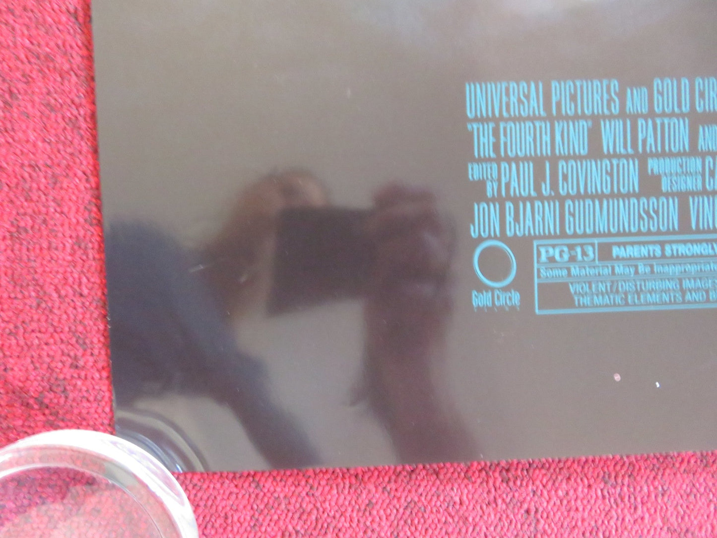 THE FOURTH KIND US ONE SHEET ROLLED POSTER MILLA JOVOVICH WILL PATTON 2009 Rendezvous Cinema Movie posters