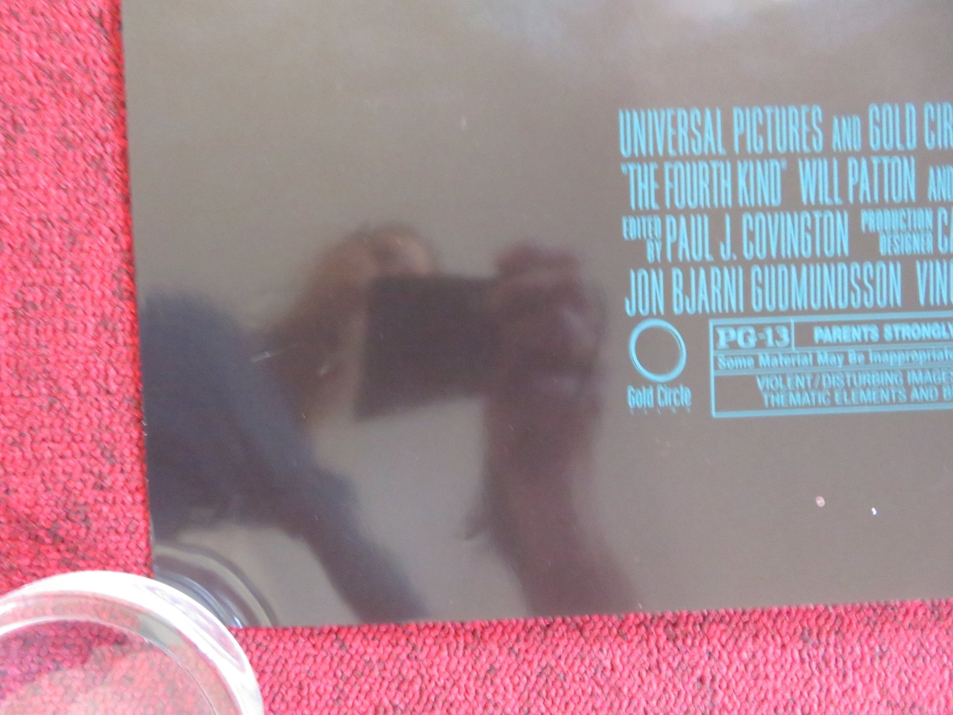 THE FOURTH KIND US ONE SHEET ROLLED POSTER MILLA JOVOVICH WILL PATTON 2009 Rendezvous Cinema Movie posters