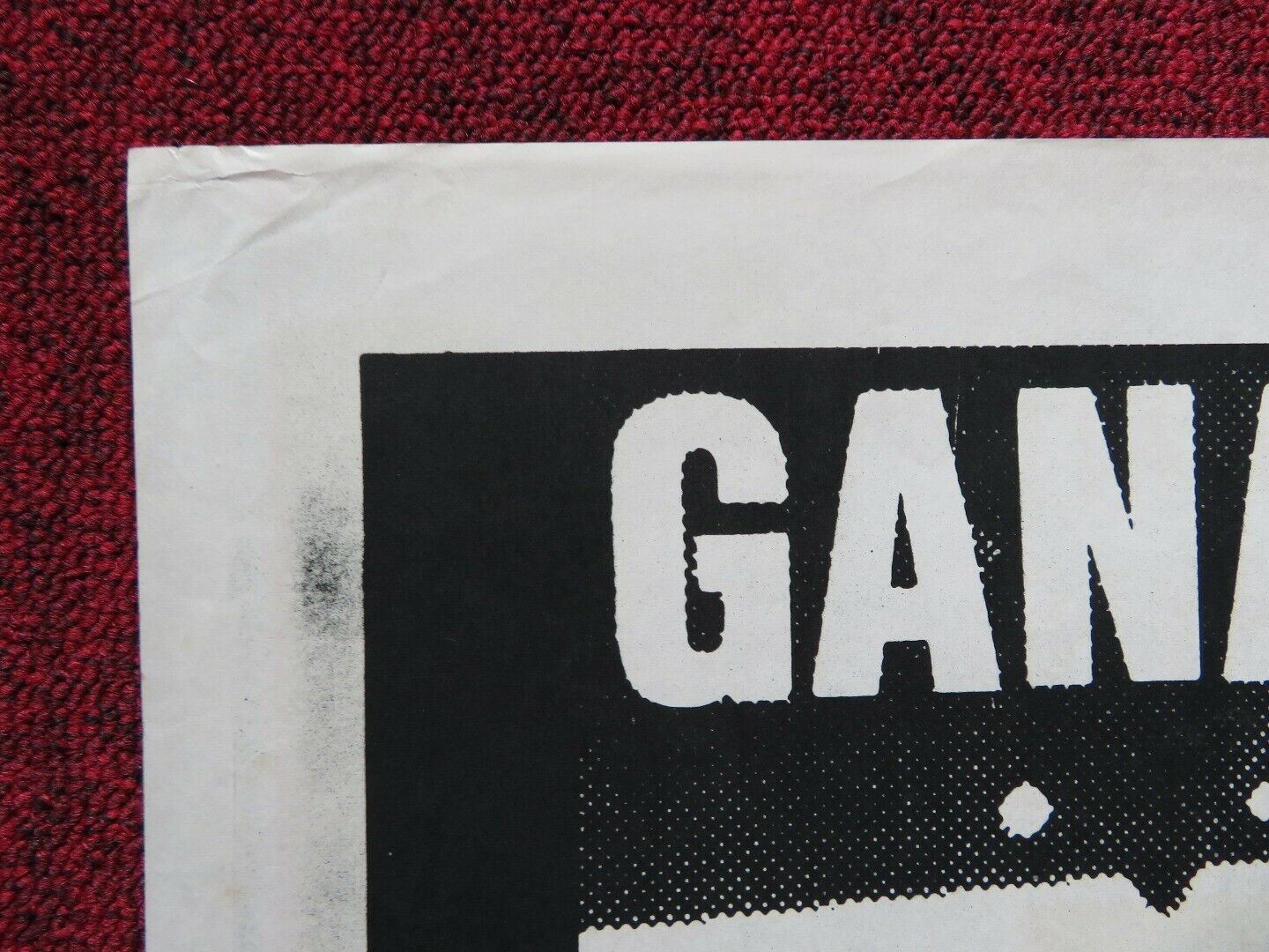 THE FRENCH CONNECTION FOLDED ARGENTINA POSTER GENE HACKMAN ROY SCHEIDER 1971 - Rendezvous Cinema