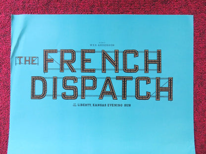 THE FRENCH DISPATCH ITALIAN LOCANDINA POSTER WES ANDERSON BENICIO DEL TORO 2021 Rendezvous Cinema Movie posters