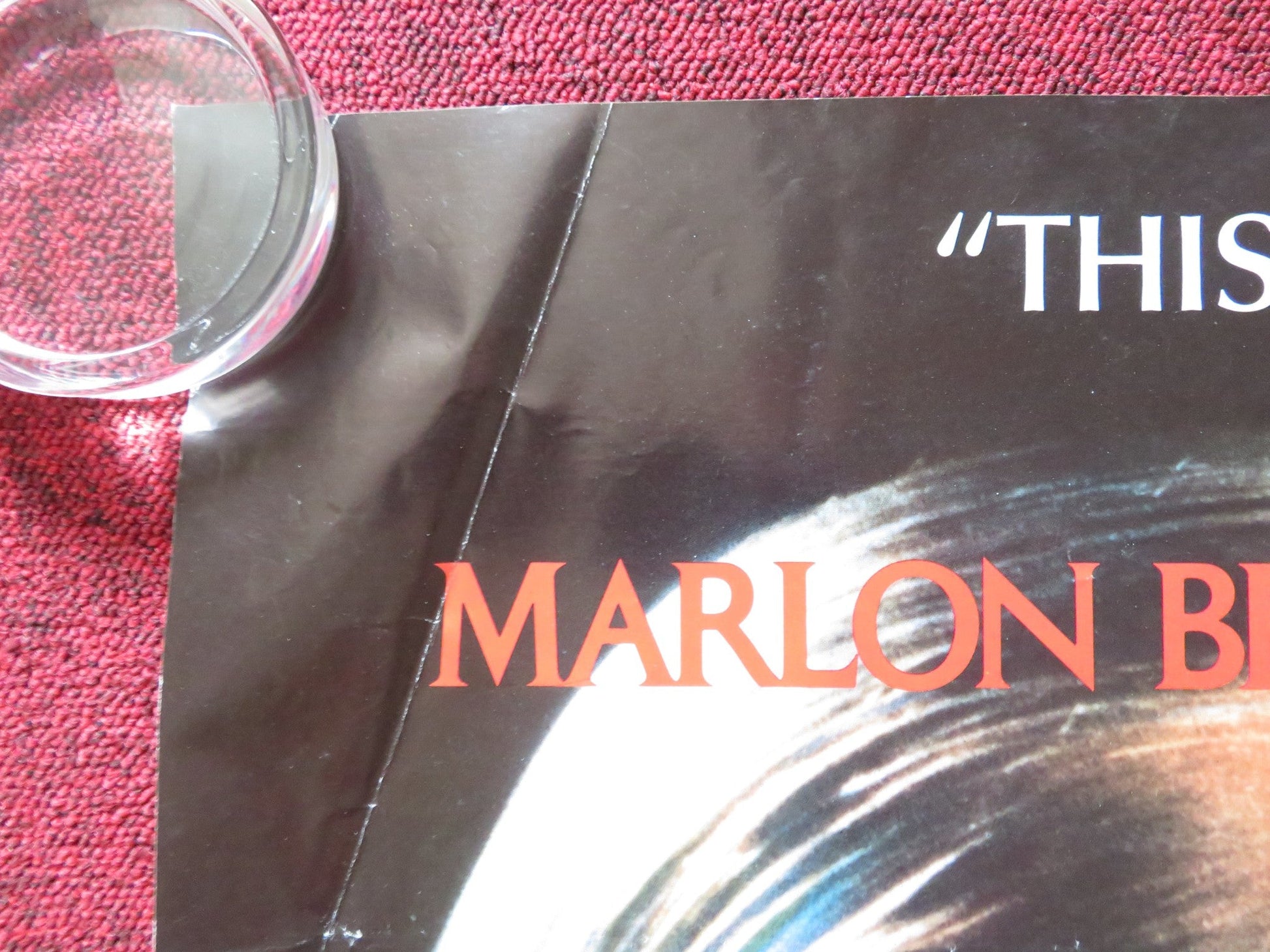 THE FRESHMAN UK QUAD ROLLED POSTER MATTHEW BRODERICK MARLON BRANDO 1990 Rendezvous Cinema Movie posters