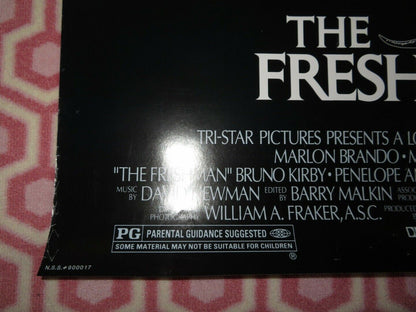 THE FRESHMAN US ONE SHEET ROLLED POSTER MARLON BRANDO MATTHEW BRODERICK 1990 Movie posters