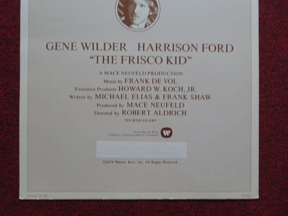 THE FRISCO KID US INSERT (14"x 36") POSTER GENE WILDER HARRISON FORD 1979 Rendezvous Cinema Movie posters