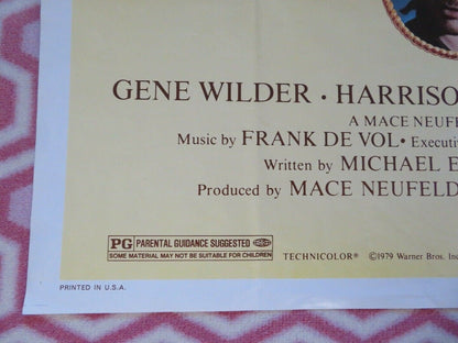 THE FRISCO KID US ONE SHEET POSTER GENE WILDER HARRISON FORD 1979 - Rendezvous Cinema