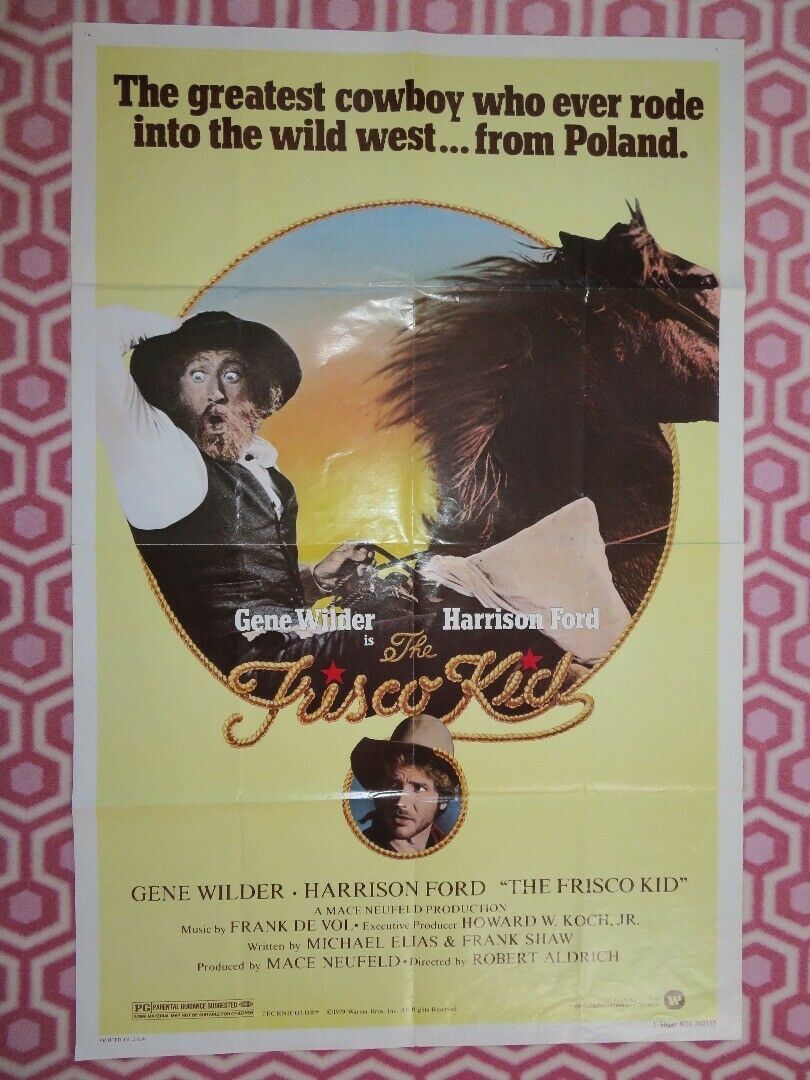 THE FRISCO KID US ONE SHEET POSTER GENE WILDER HARRISON FORD 1979 - Rendezvous Cinema