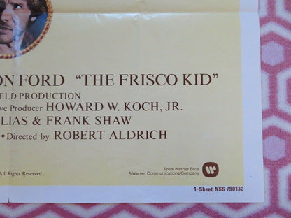THE FRISCO KID US ONE SHEET POSTER GENE WILDER HARRISON FORD 1979 - Rendezvous Cinema