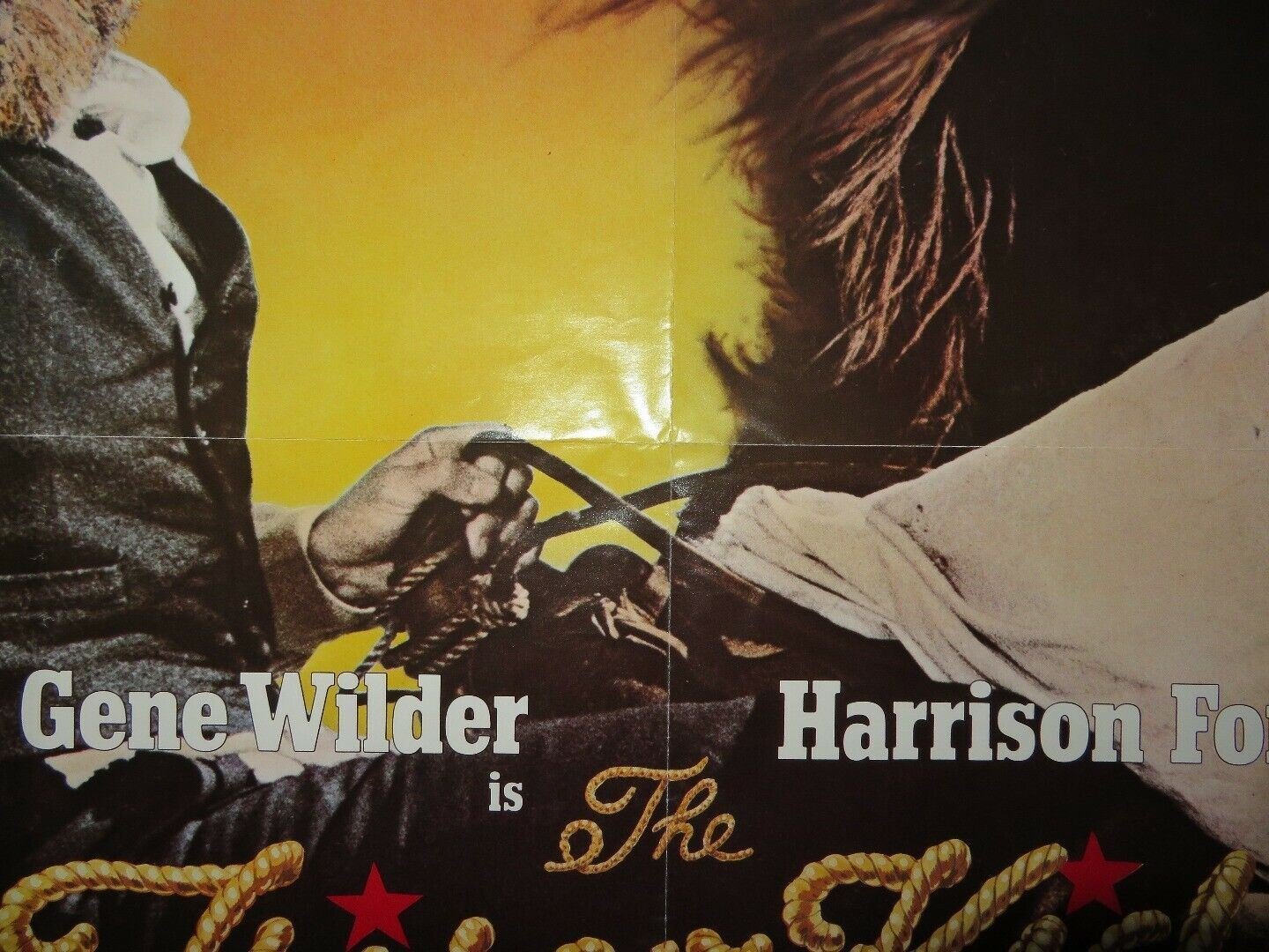 THE FRISCO KID US ONE SHEET POSTER GENE WILDER HARRISON FORD 1979 - Rendezvous Cinema