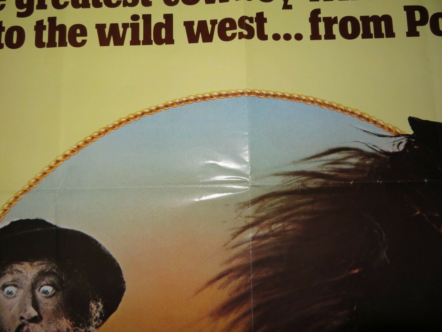 THE FRISCO KID US ONE SHEET POSTER GENE WILDER HARRISON FORD 1979 - Rendezvous Cinema