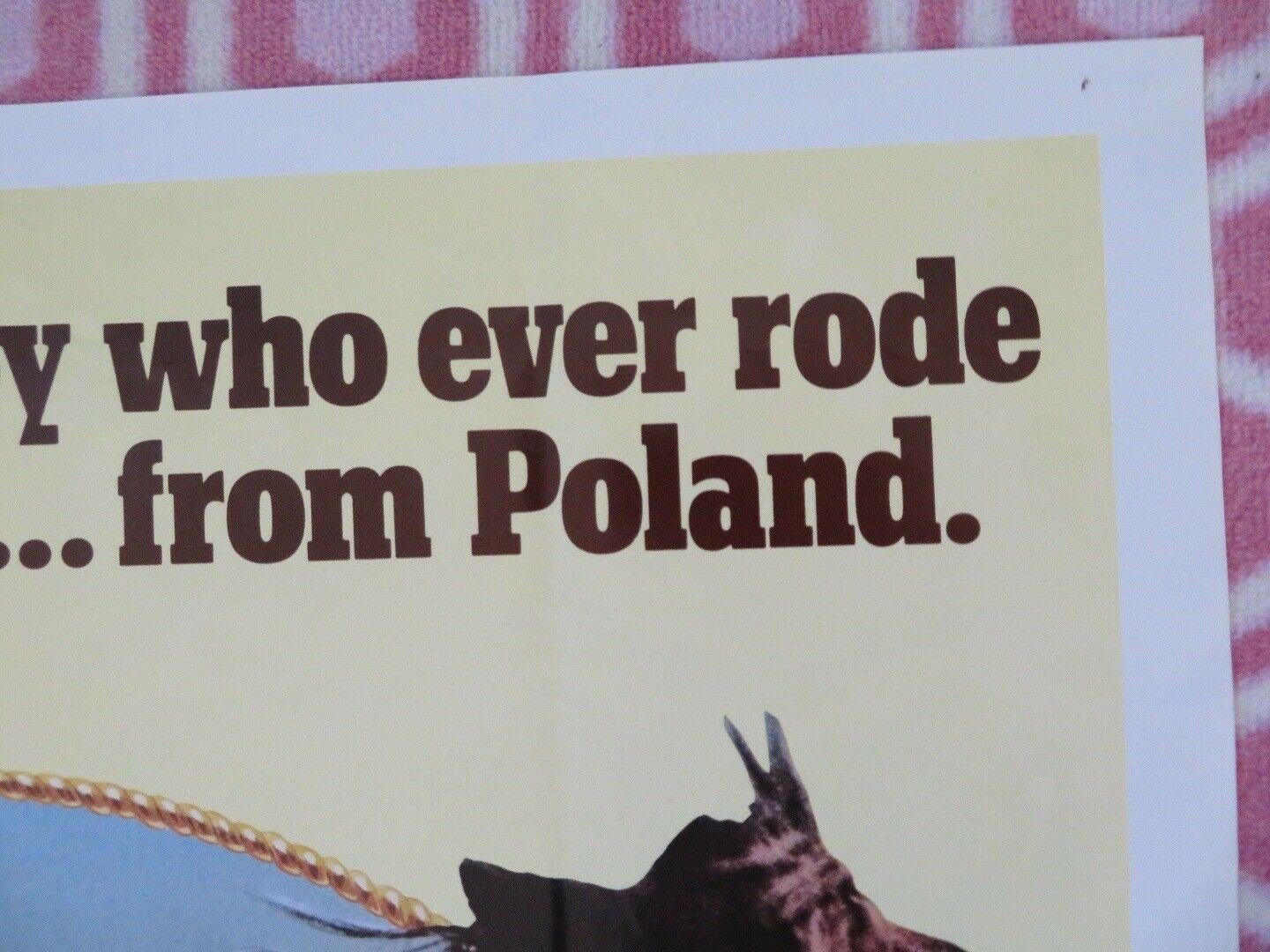 THE FRISCO KID US ONE SHEET POSTER GENE WILDER HARRISON FORD 1979 - Rendezvous Cinema
