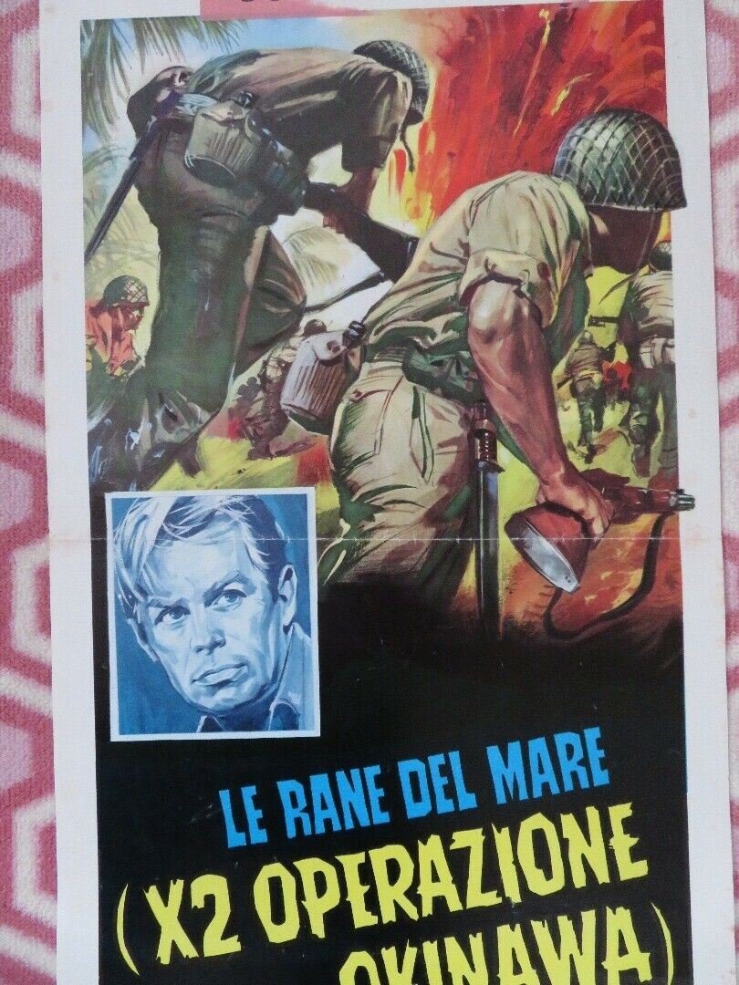 THE FROGMEN/ Le rane del mare ITALIAN LOCANDINA (27.5"x 13") POSTER 1951 - Rendezvous Cinema