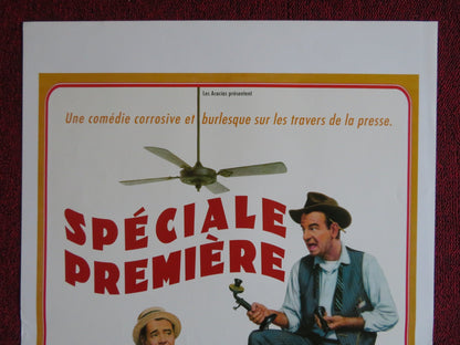 THE FRONT PAGE FRENCH (16" x 23.5") POSTER JACK LEMON WALTER MATTHAU 1974 Rendezvous Cinema Movie posters
