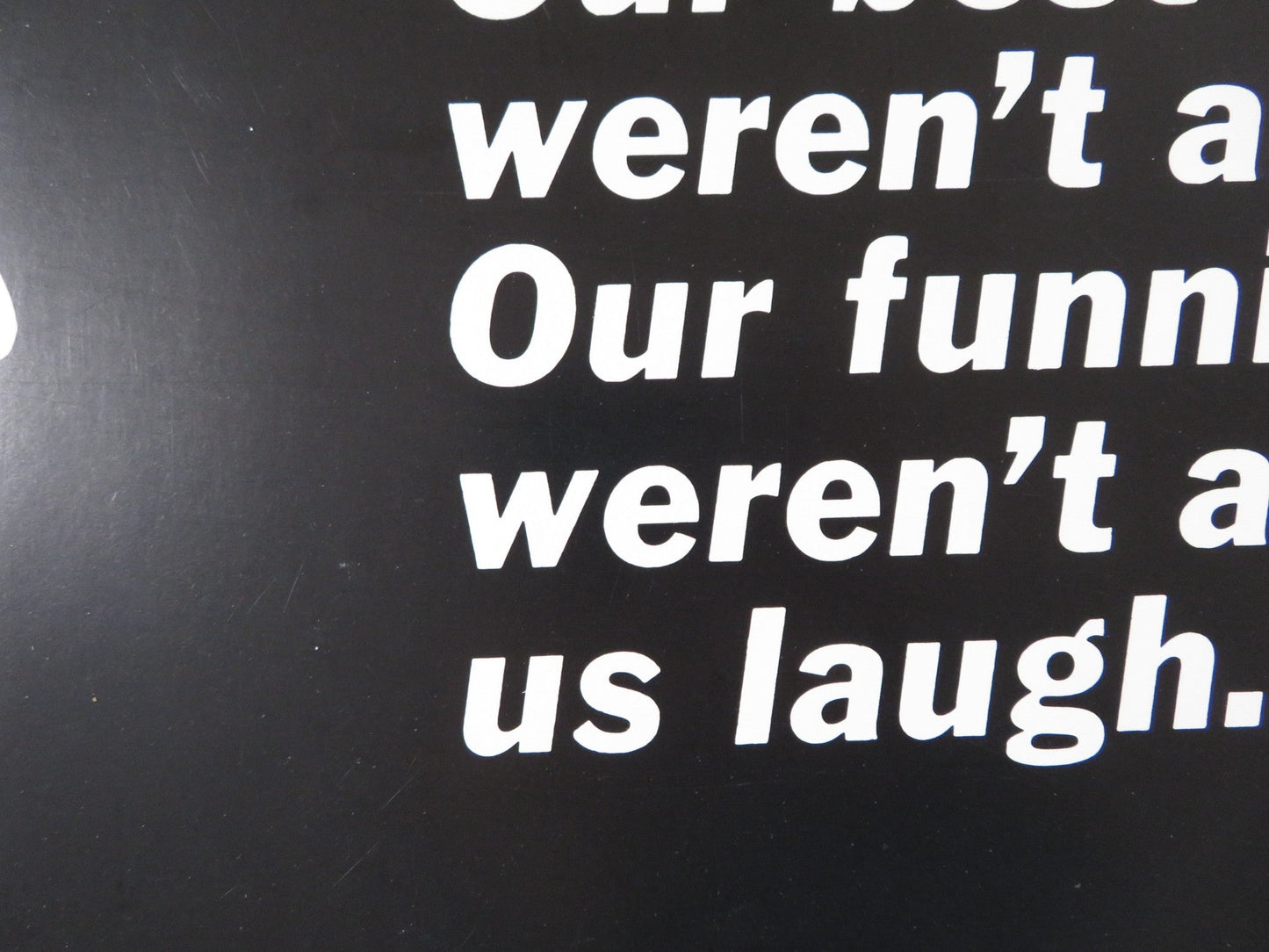 THE FRONT US HALF SHEET (22"x 28") POSTER WOODY ALLEN ZERO MOSTEL 1976 Rendezvous Cinema Movie posters