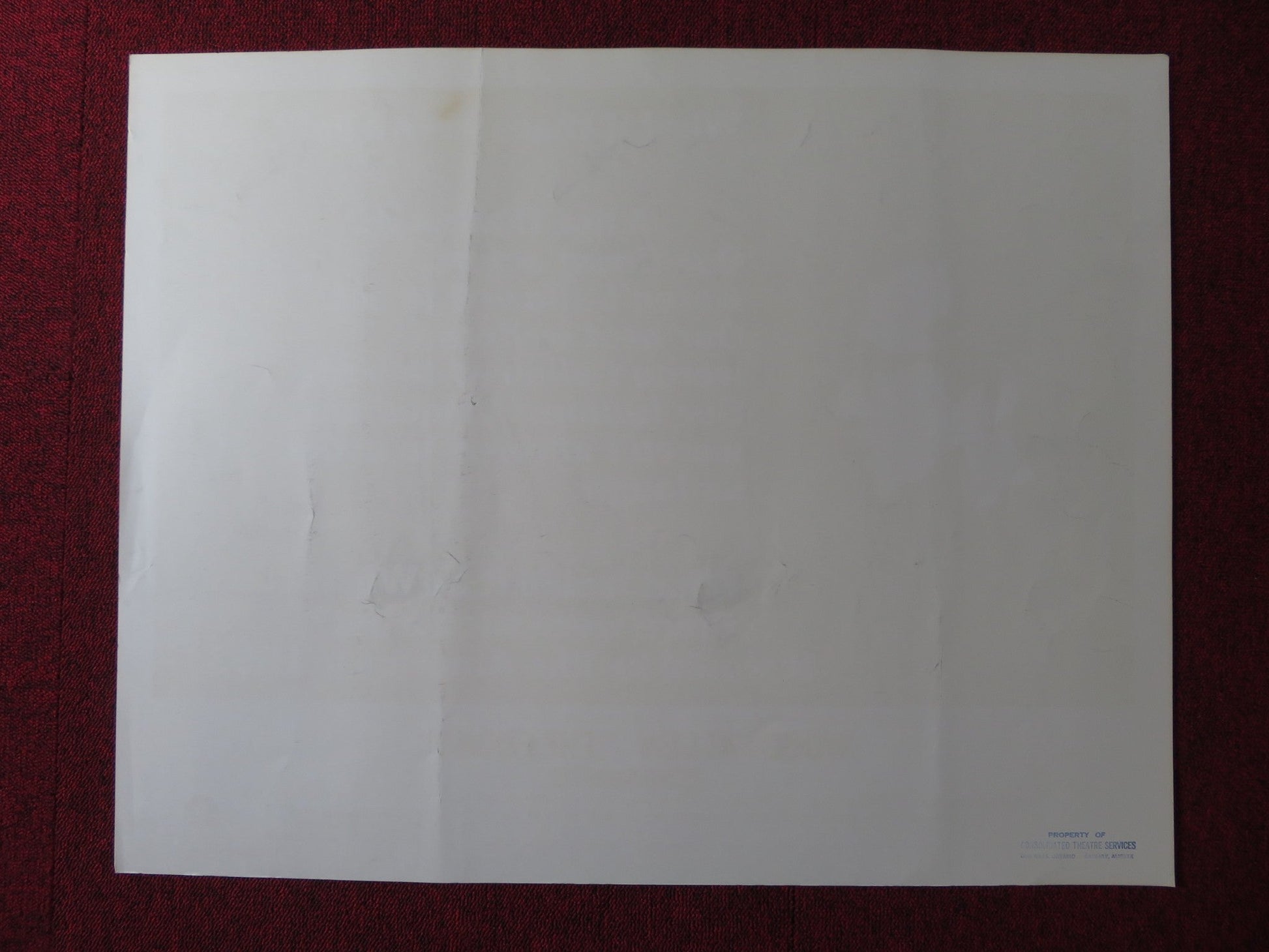 THE FRONT US HALF SHEET (22"x 28") POSTER WOODY ALLEN ZERO MOSTEL 1976 Rendezvous Cinema Movie posters