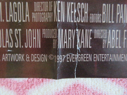 THE FUNERAL FOLDED US ONE SHEET POSTER CHRISTOPHER WALKEN BENICIO DEL TORO 1996 Movie posters