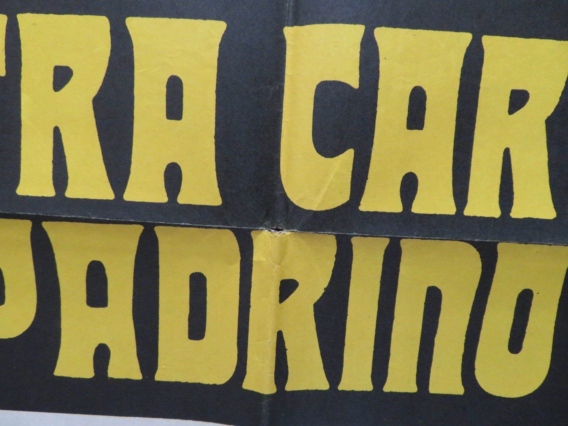 THE FUNNY FACE OF THE GODFATHER ARGENTINIAN POSTER ALIGHIERO NOSCHESE 1973 Rendezvous Cinema Movie posters