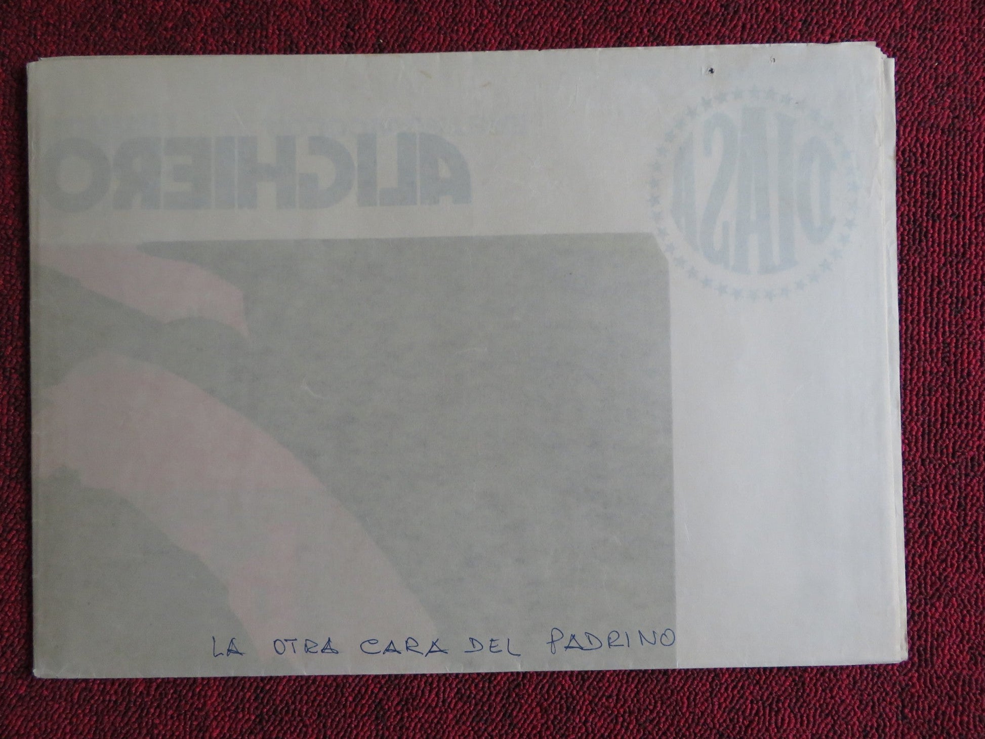 THE FUNNY FACE OF THE GODFATHER ARGENTINIAN POSTER ALIGHIERO NOSCHESE 1973 Rendezvous Cinema Movie posters