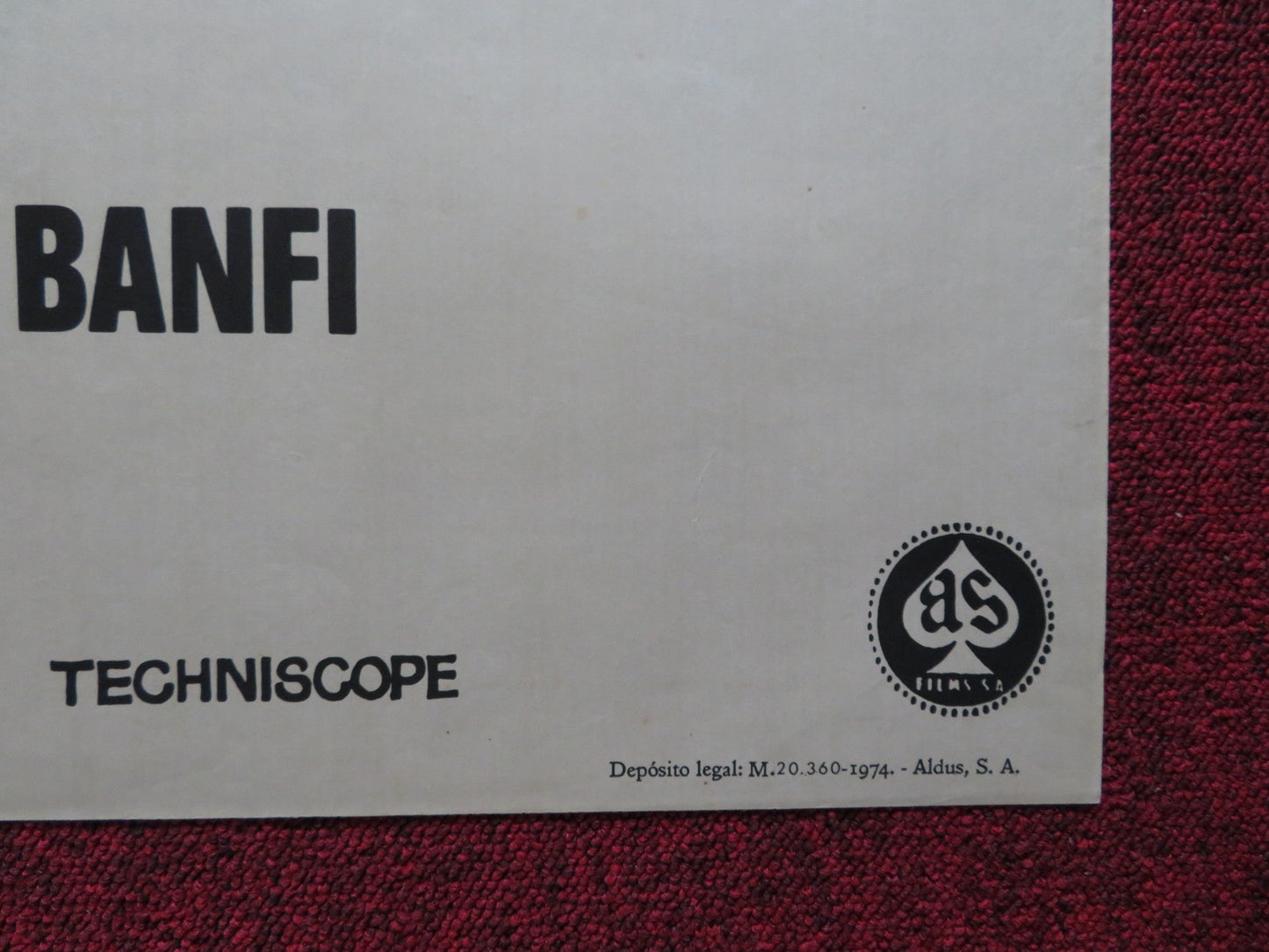 THE FUNNY FACE OF THE GODFATHER ARGENTINIAN POSTER ALIGHIERO NOSCHESE 1973 Rendezvous Cinema Movie posters