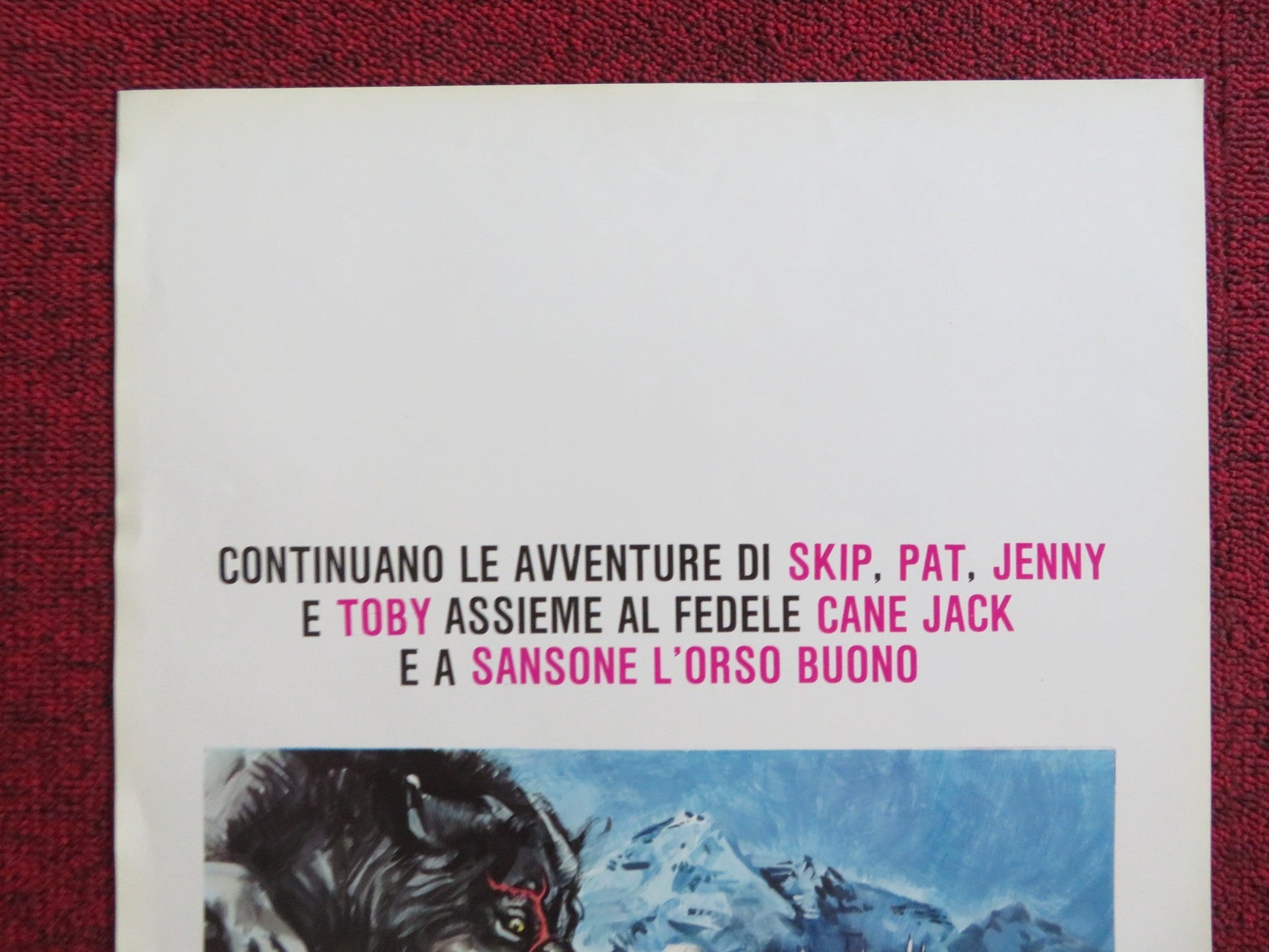 THE FURTHER ADVENTURES OF THE WILDERNESS FAMILY ITALIAN LOCANDINA POSTER 1978 Rendezvous Cinema Movie posters