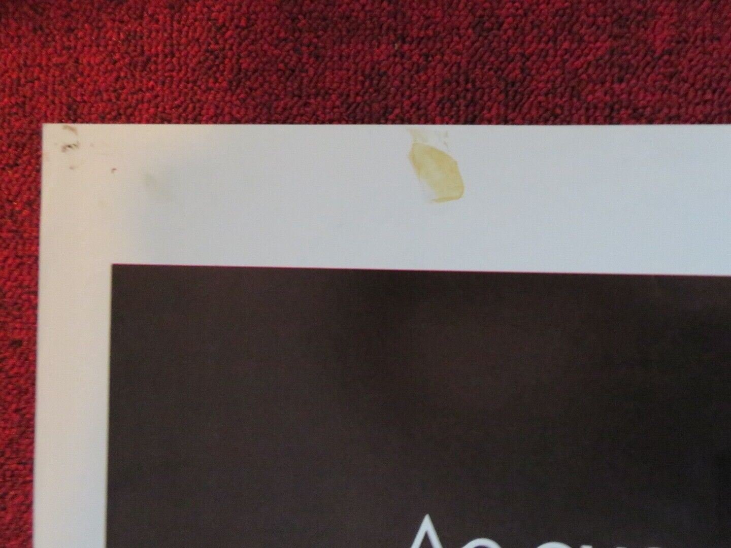 THE FURY FOLDED US ONE SHEET POSTER KIRK DOUGLAS JOHN CASSAVETES 1978 Movie posters