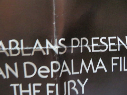 THE FURY FOLDED US ONE SHEET POSTER KIRK DOUGLAS JOHN CASSAVETES 1978 Movie posters