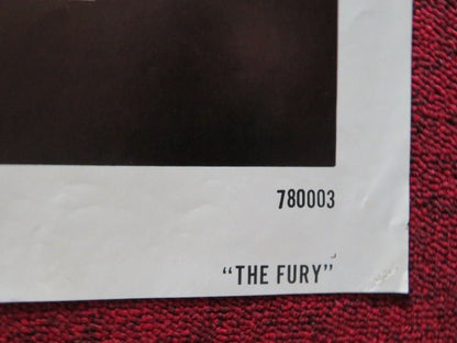 THE FURY FOLDED US ONE SHEET POSTER KIRK DOUGLAS JOHN CASSAVETES 1978 Movie posters