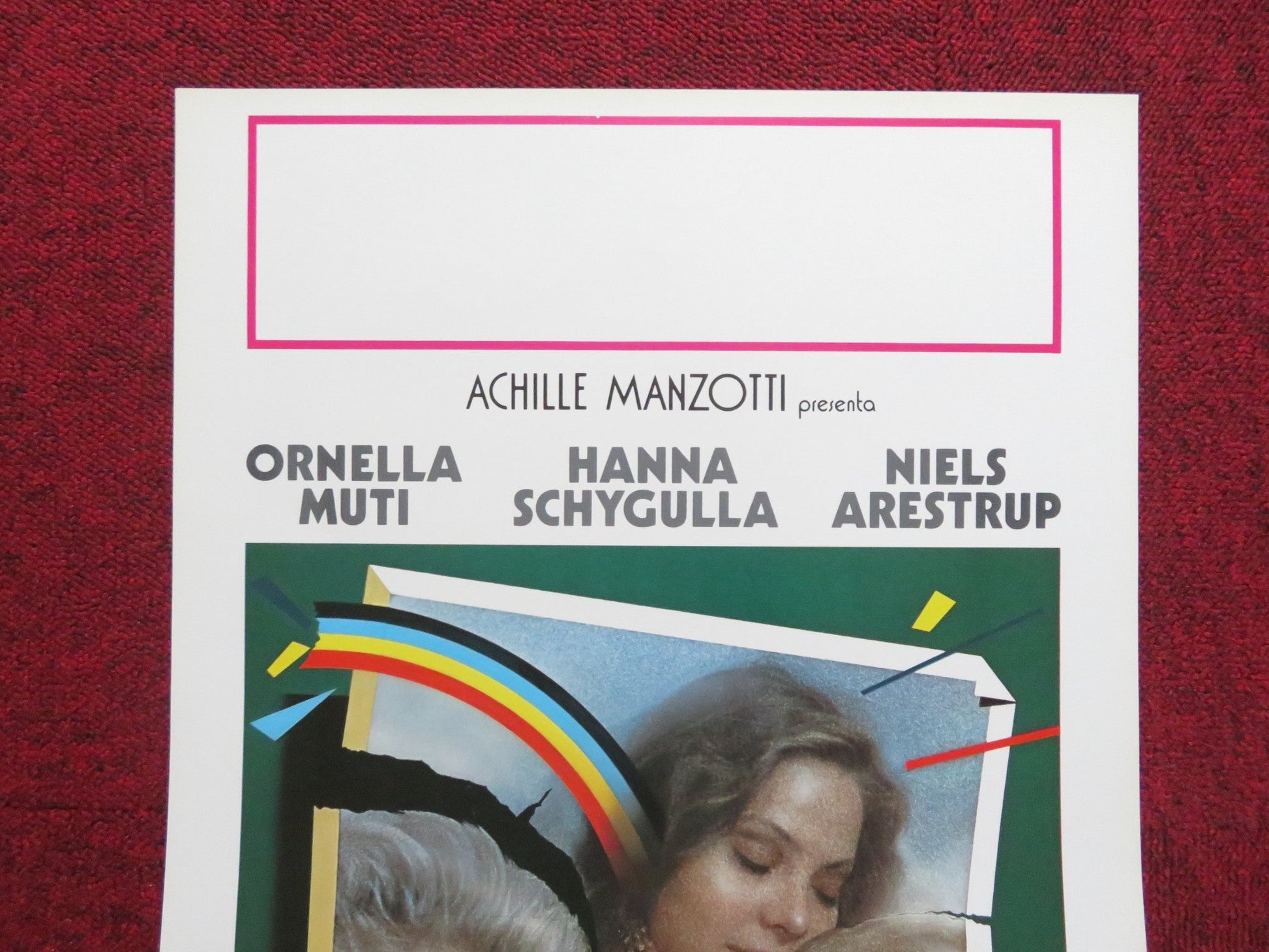 THE FUTURE IS WOMAN ITALIAN LOCANDINA POSTER ORNELLA MUTI HANNA SCHYGULLA 1984 Rendezvous Cinema Movie posters