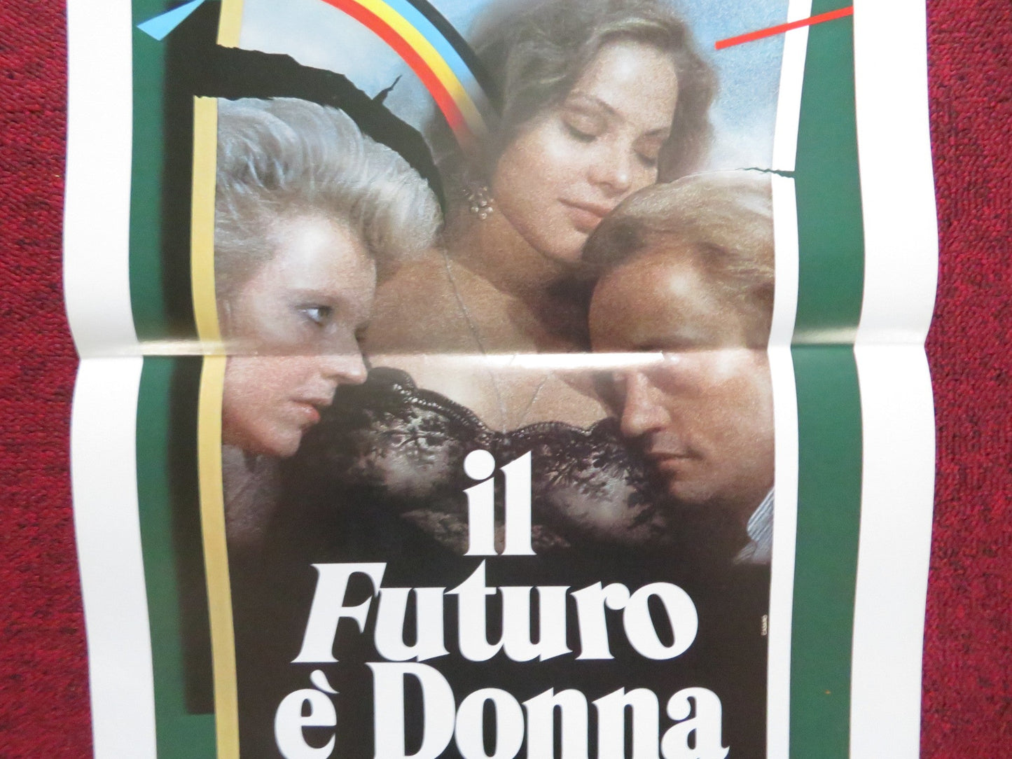 THE FUTURE IS WOMAN ITALIAN LOCANDINA POSTER ORNELLA MUTI HANNA SCHYGULLA 1984 Rendezvous Cinema Movie posters