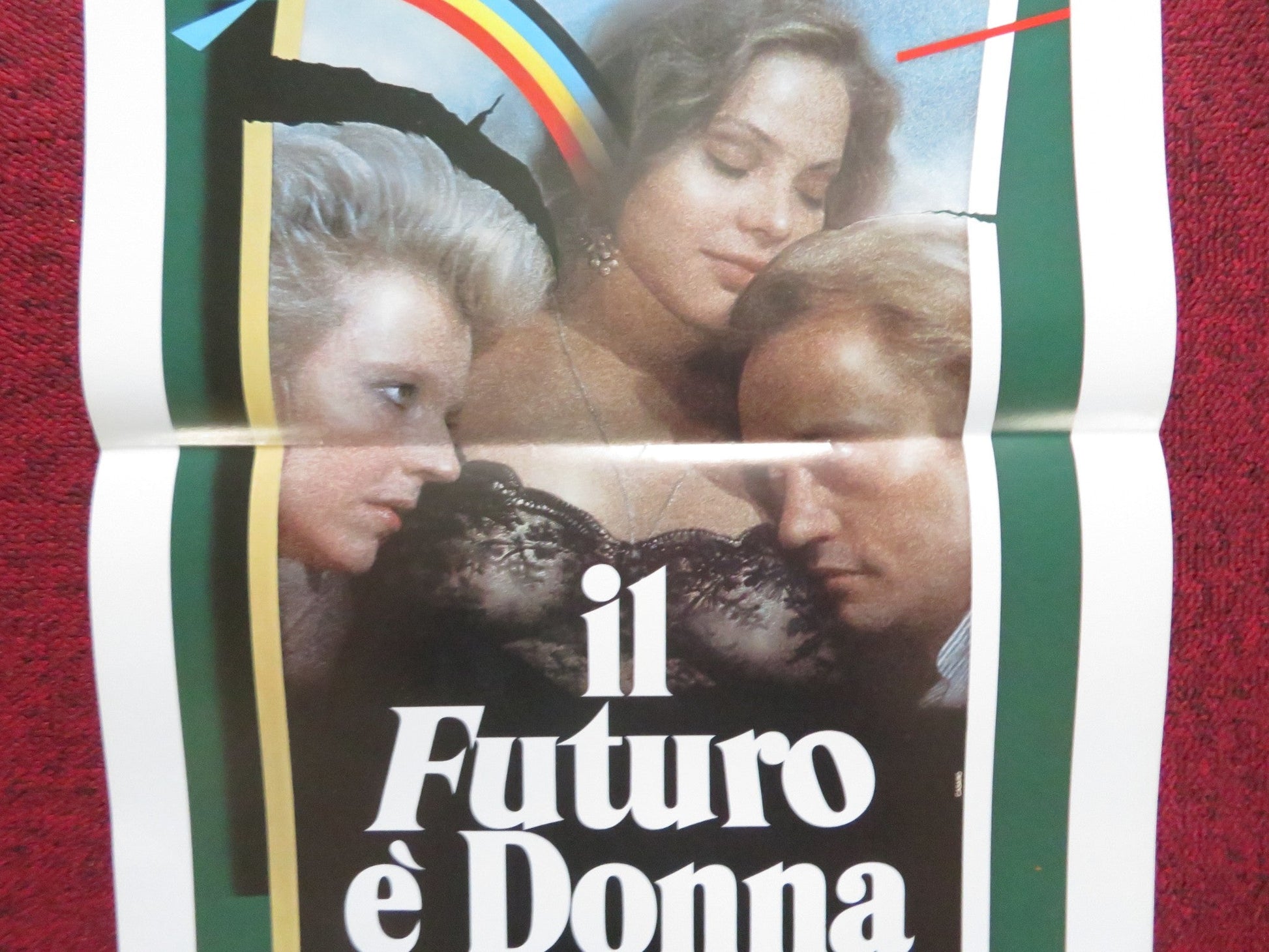 THE FUTURE IS WOMAN ITALIAN LOCANDINA POSTER ORNELLA MUTI HANNA SCHYGULLA 1984 Rendezvous Cinema Movie posters
