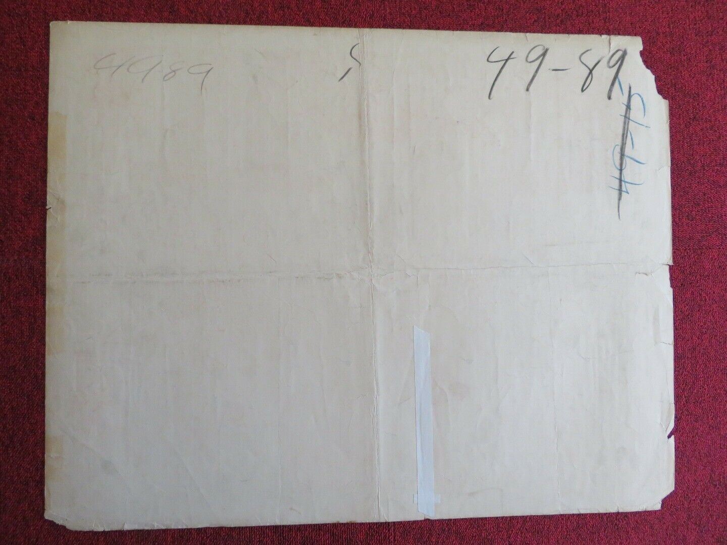 THE GALLANT BLADE US HALF SHEET (22"x 28") POSTER LARRY PARKS 1948 Movie posters