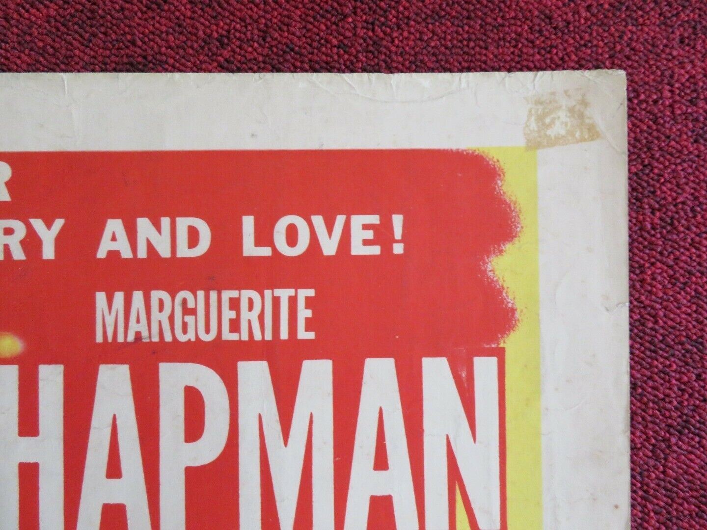 THE GALLANT BLADE US HALF SHEET (22"x 28") POSTER LARRY PARKS 1948 Movie posters