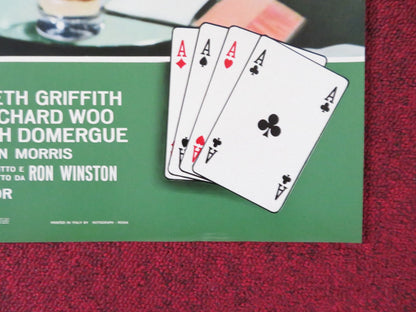 THE GAMBLERS - J ITALIAN FOTOBUSTA POSTER DON GORDON SUZY KENDALL 1970 Rendezvous Cinema Movie posters