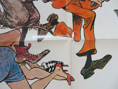 THE GANG THAT COULDN'T SHOOT STRAIGHT FOLDED US ONE SHEET POSTER J ORBACH '71 - Rendezvous Cinema