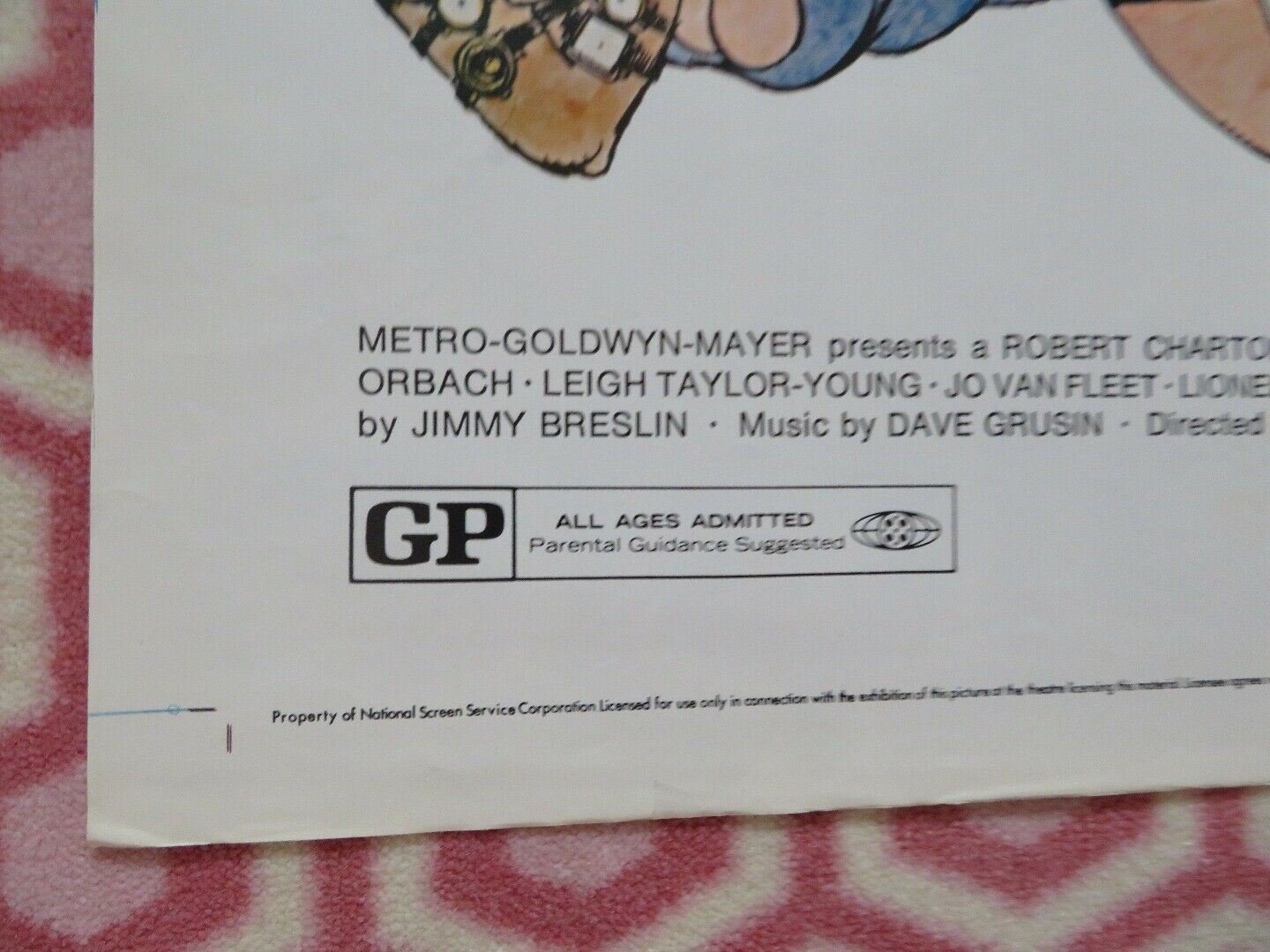 THE GANG THAT COULDN'T SHOOT STRAIGHT FOLDED US ONE SHEET POSTER J ORBACH '71 - Rendezvous Cinema