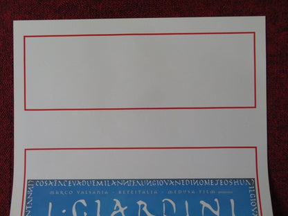 THE GARDEN OF EDEN ITALIAN LOCANDINA (27.5"x13") POSTER ALESSANDRO D'ALATRI '98 Movie posters