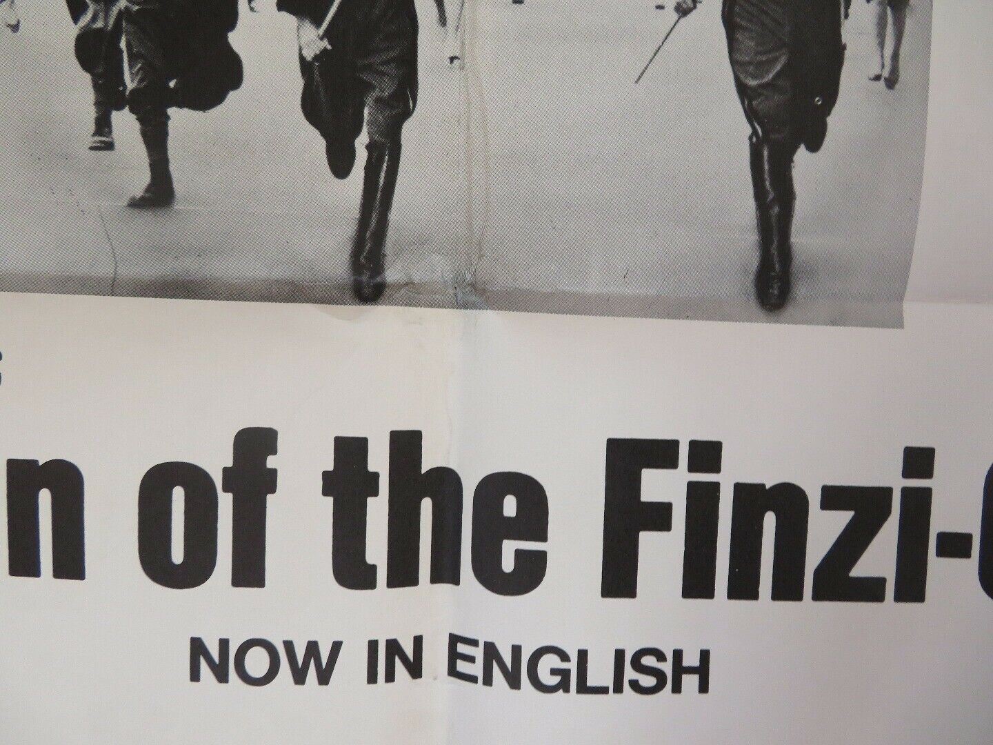 THE GARDEN OF THE FINZI - CONTINIS 1970 ONE SHEET POSTER OSCAR WINNER Movie posters