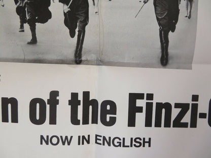 THE GARDEN OF THE FINZI - CONTINIS 1970 ONE SHEET POSTER OSCAR WINNER Movie posters