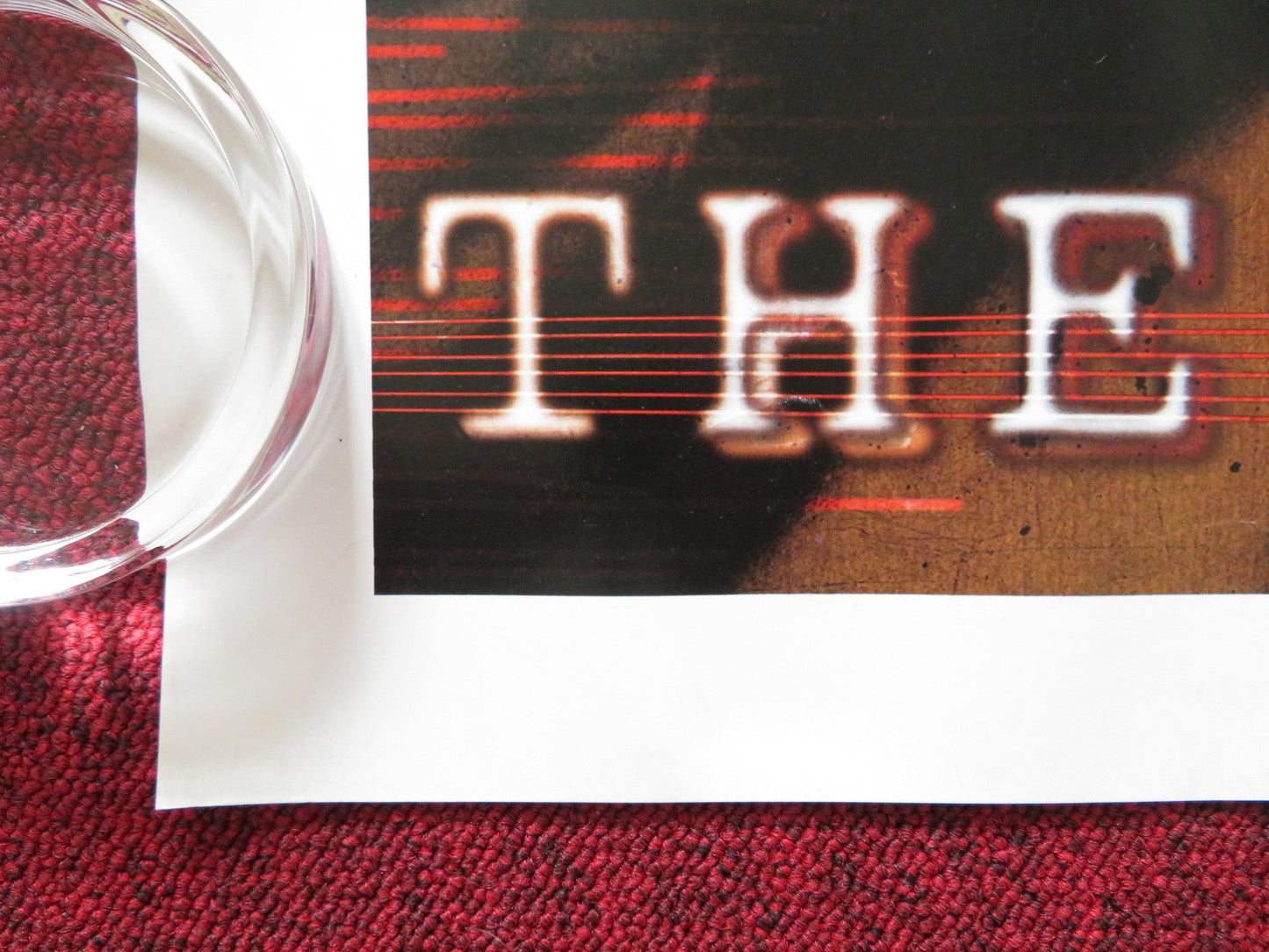 THE GENERAL UK QUAD (30"x 40") ROLLED POSTER BRENDAN GLEESON JON VOIGHT 1998 Rendezvous Cinema Movie posters