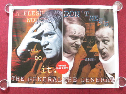 THE GENERAL UK QUAD (30"x 40") ROLLED POSTER BRENDAN GLEESON JON VOIGHT 1998 Rendezvous Cinema Movie posters