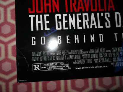THE GENERAL'S DAUGHTER US ONE SHEET ROLLED POSTER JOHN TRAVOLTA 1999 Movie posters