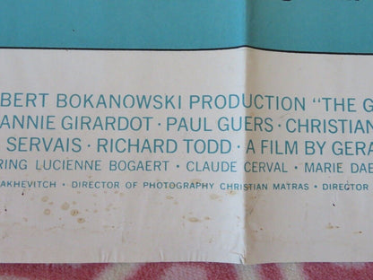 THE GENTLE ART OF MURDER/Crime Does Not Pay FOLDED US ONE SHEET POSTER 1962 Movie posters